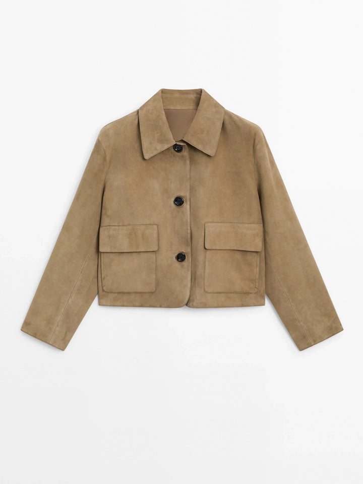 Alden Split Suede Leather Jacket