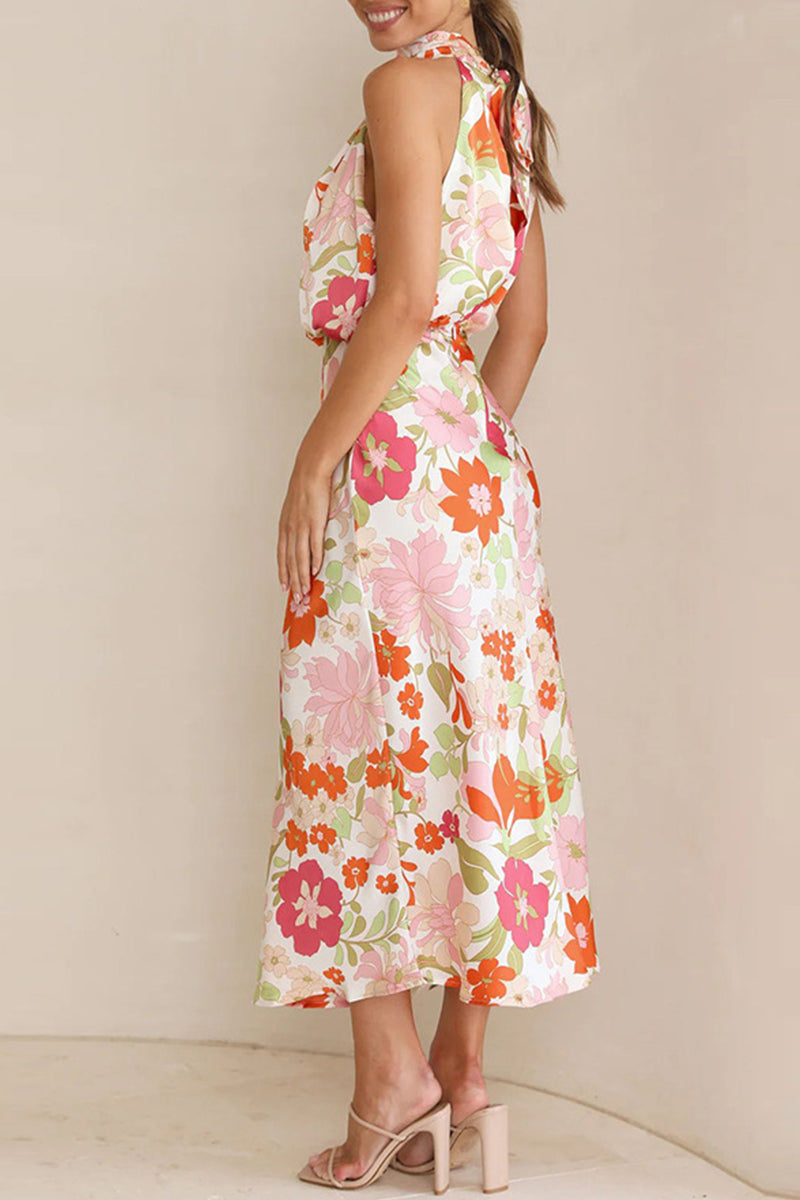 The Isalora Asymmetrical Patchwork Dress