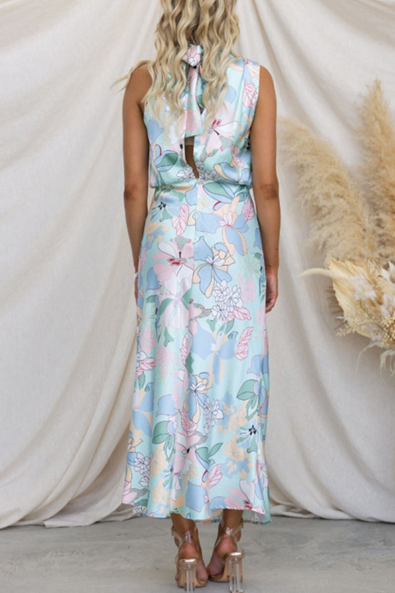 The Isalora Asymmetrical Patchwork Dress
