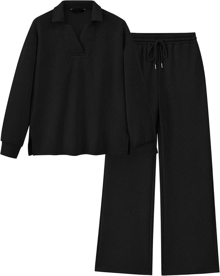 The Geometric Textured Lounge Set
