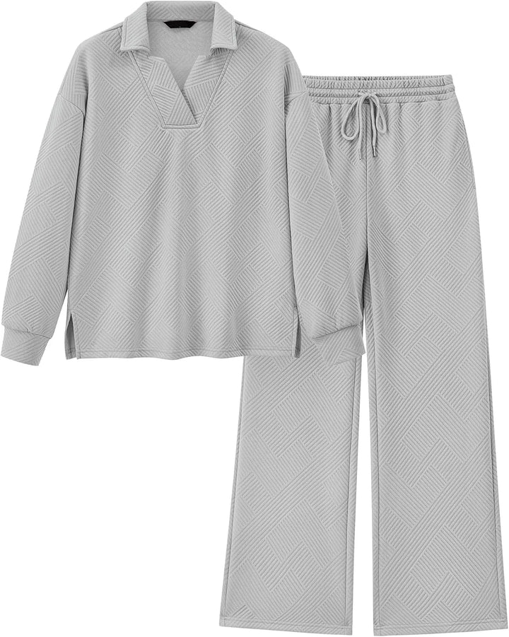 The Geometric Textured Lounge Set
