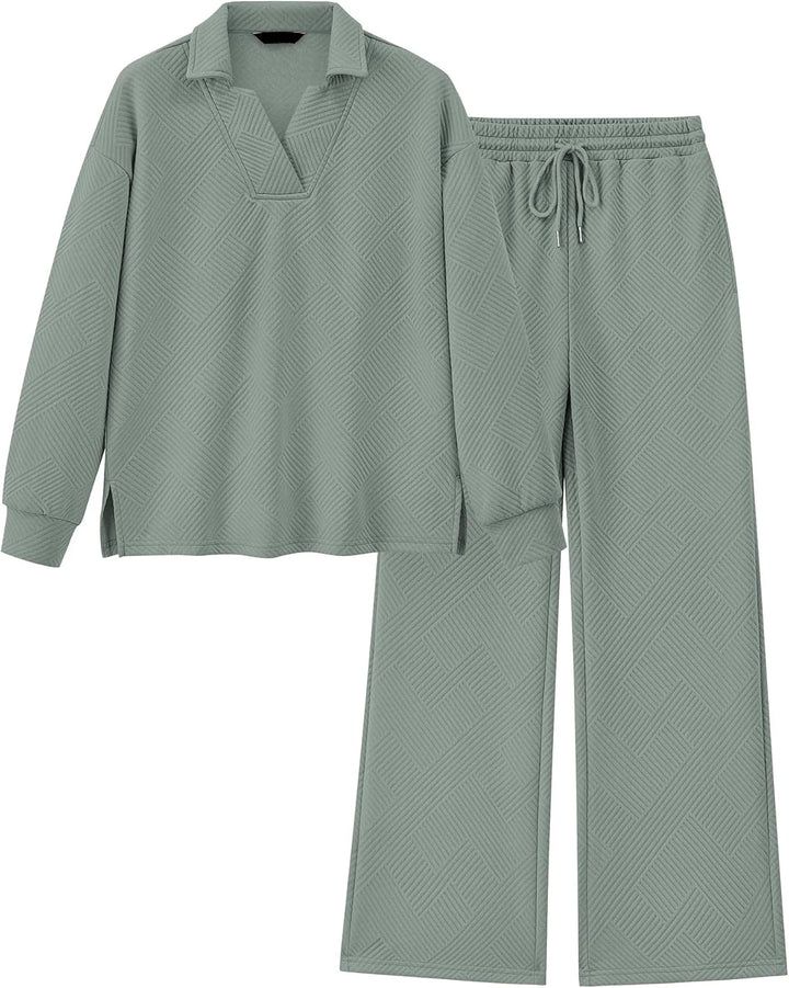 The Geometric Textured Lounge Set