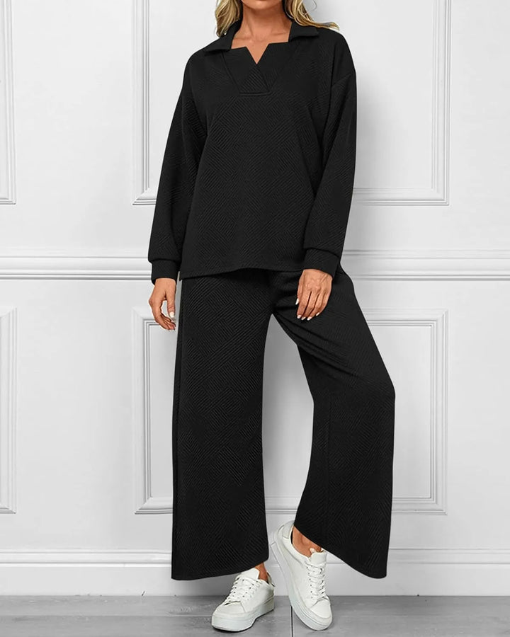 The Geometric Textured Lounge Set