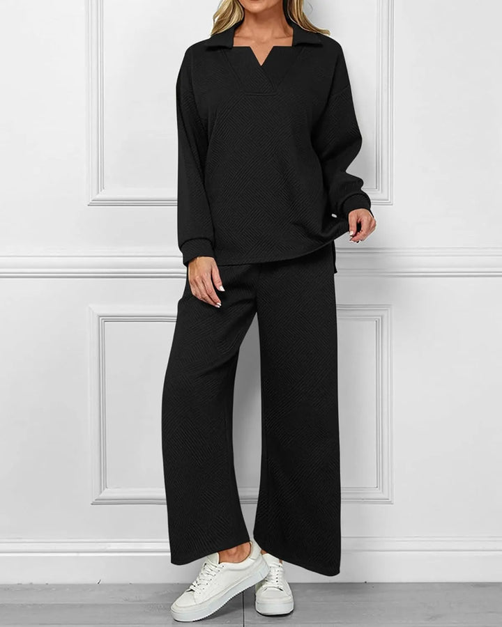 The Geometric Textured Lounge Set