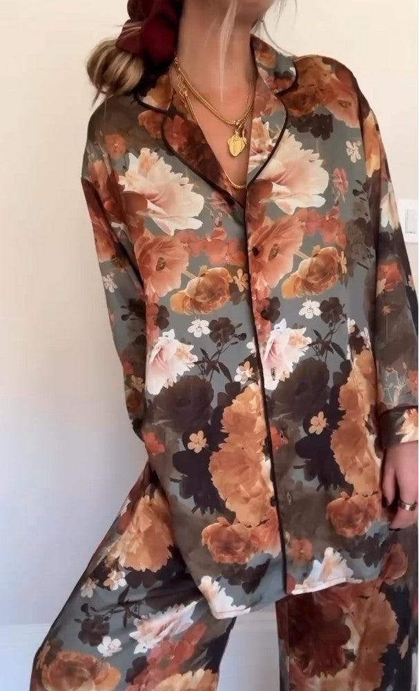 AMELIE Satin Pyjama Set