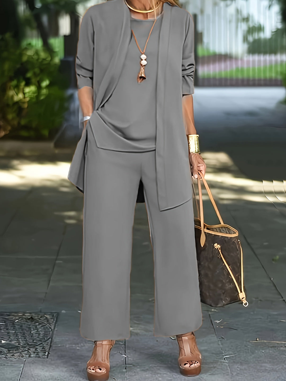 Delaney Stylish Chic Three Piece Set