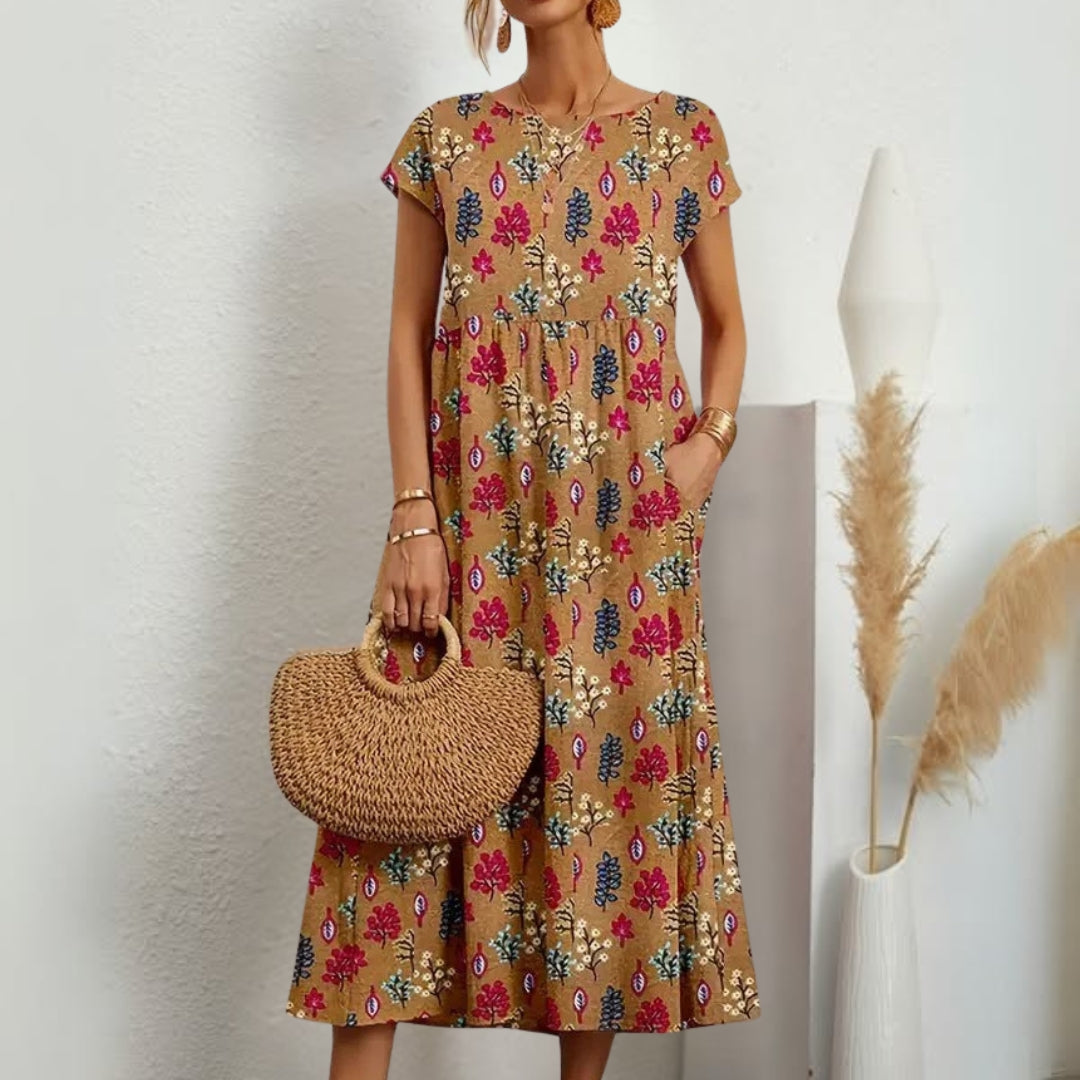 Elira Chic Floral Dress