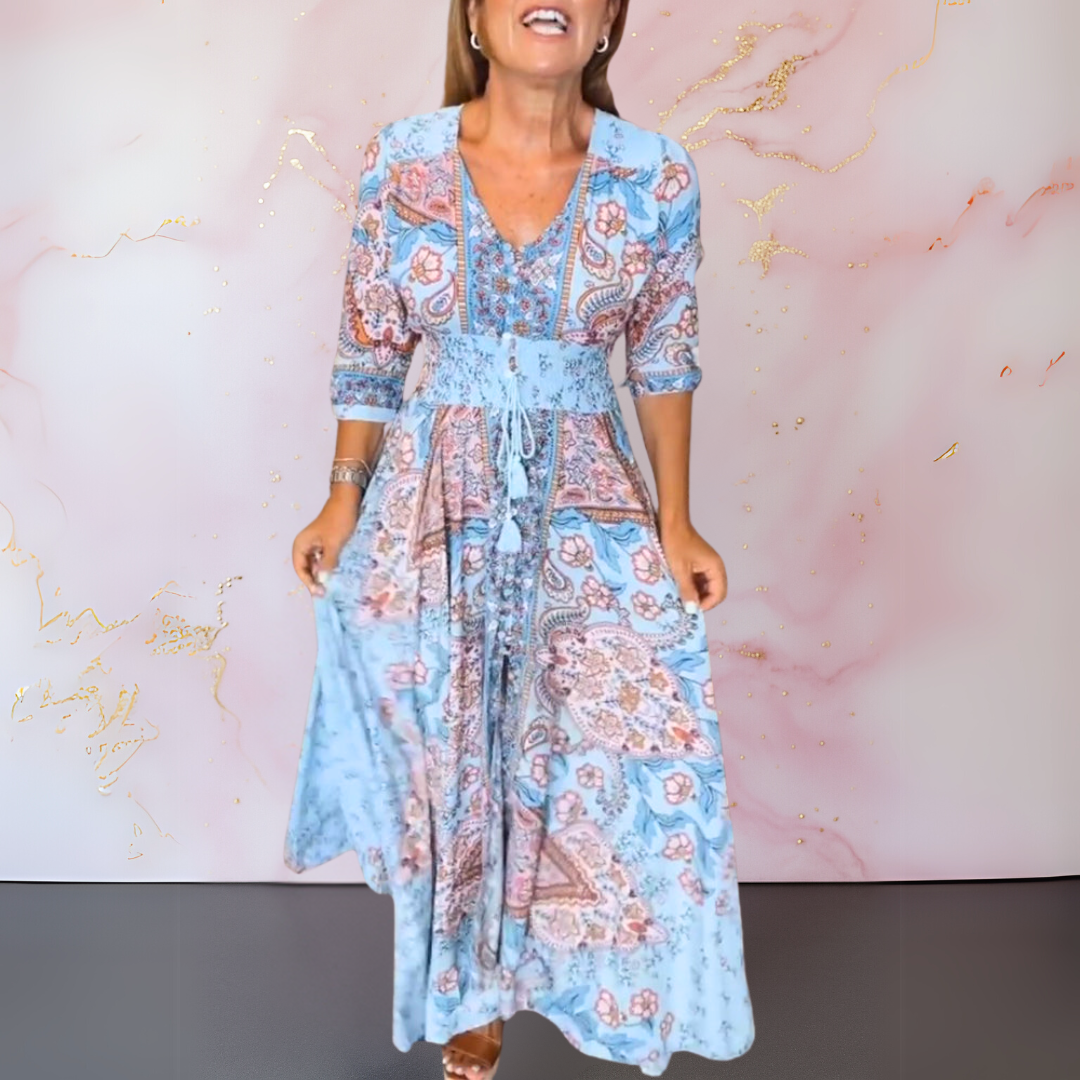Marga Summer V-Neck Dress