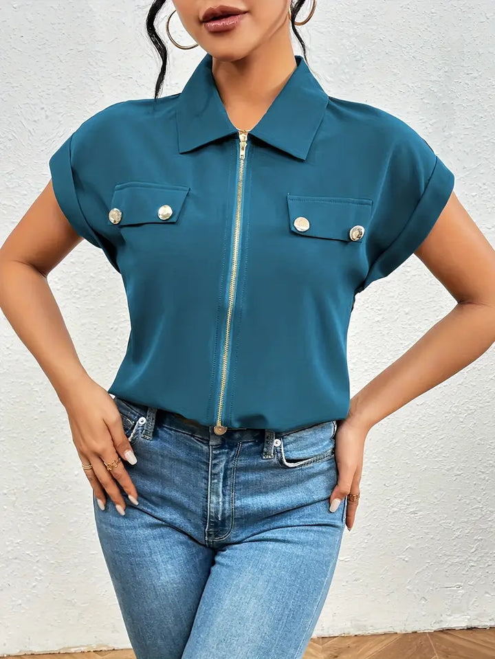 Isaline Short Sleeve Blouse
