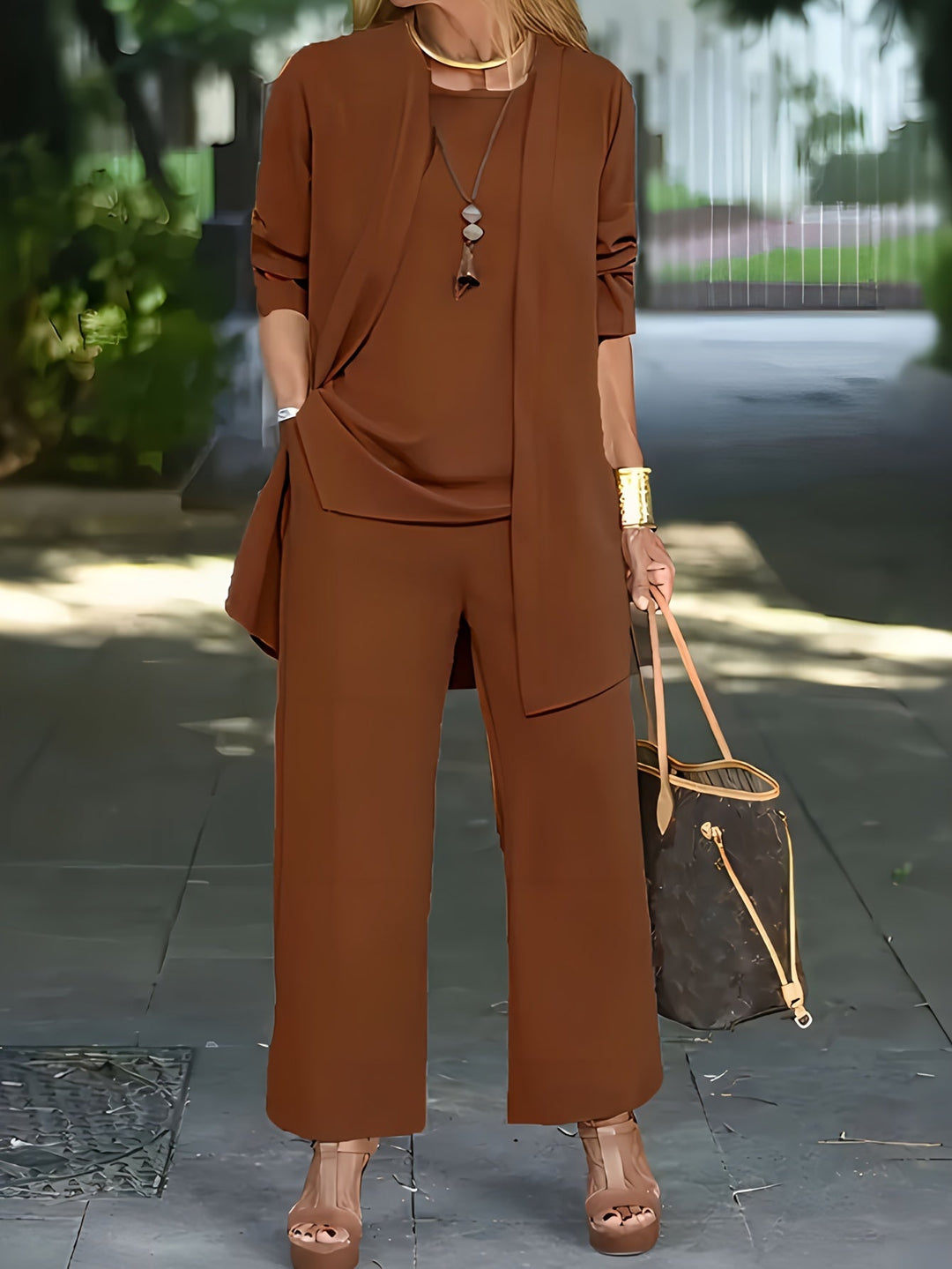 Delaney Stylish Chic Three Piece Set