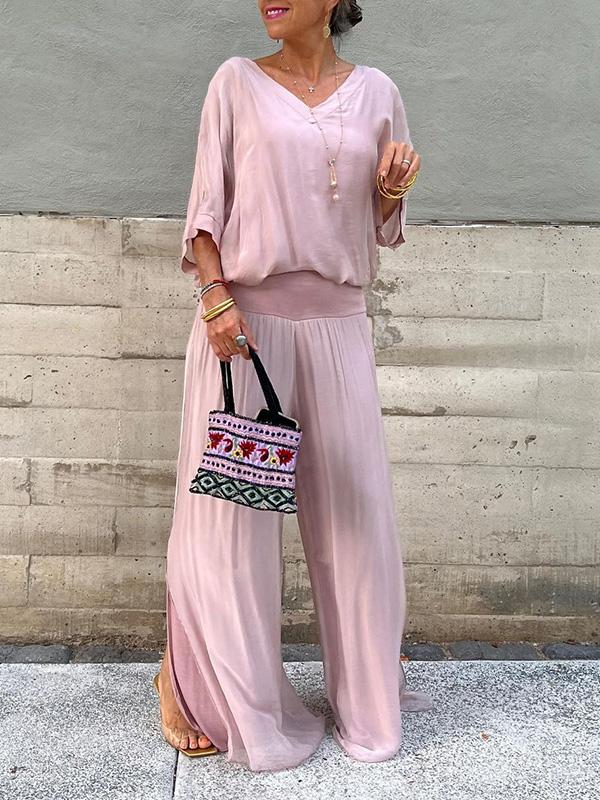 The Elara Chiffon Two-Piece Set