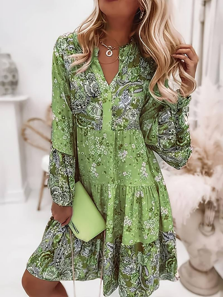 Soraya Bohemian Print Dress