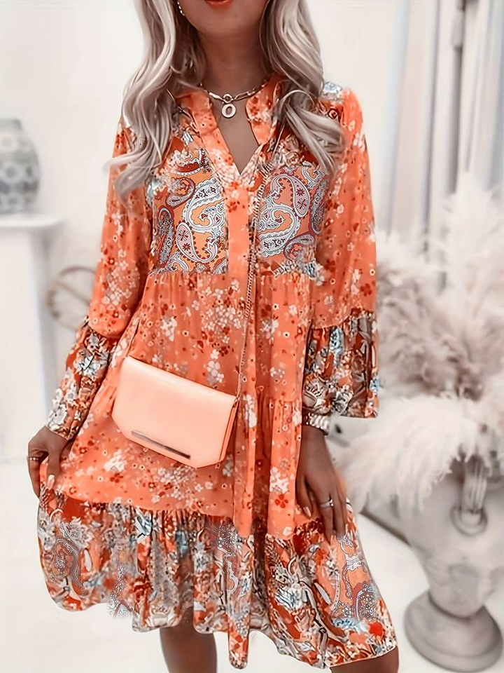 Soraya Bohemian Print Dress