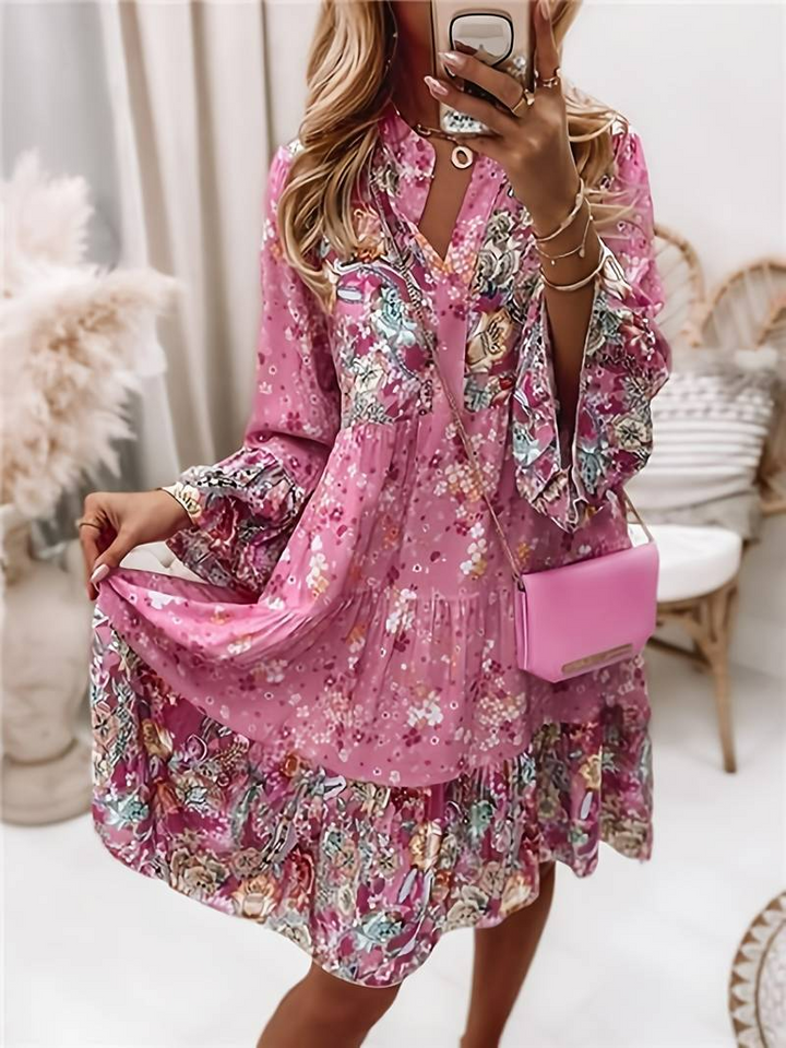 Soraya Bohemian Print Dress
