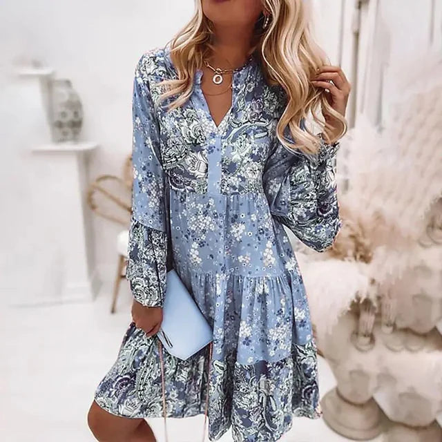 Soraya Bohemian Print Dress