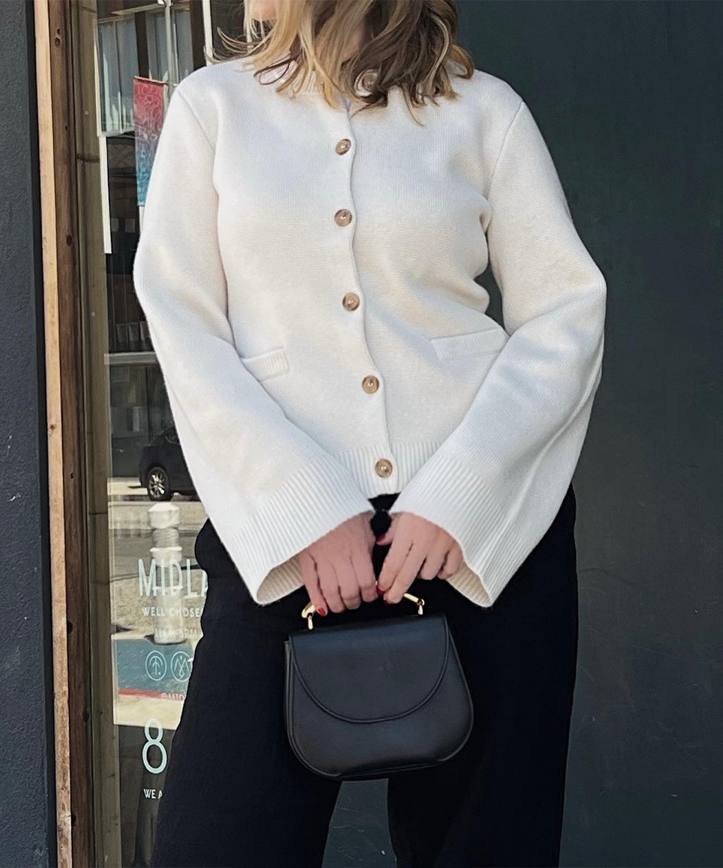 Slim fit cardigan
