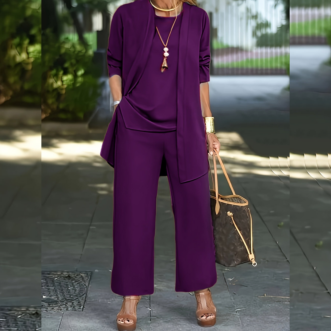 Delaney Stylish Chic Three Piece Set