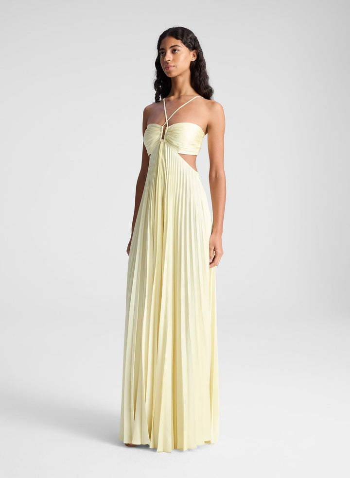 Nadelya Summer Halter Maxi Dress