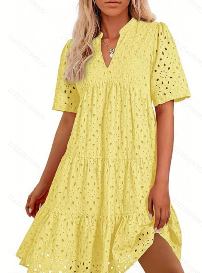 Maraya Open-Back Mini Dress