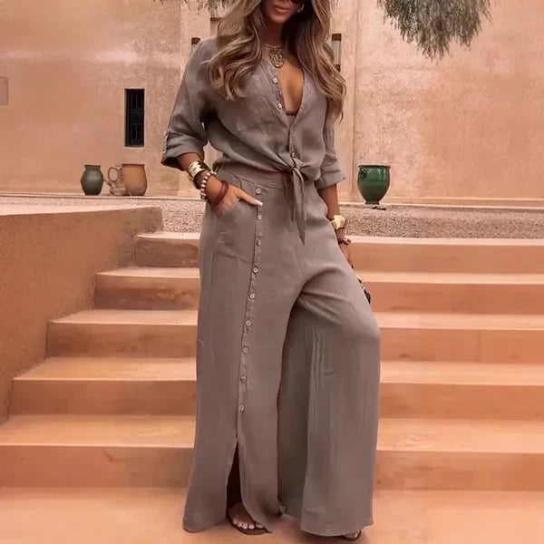 Celestara Elegant Damaris Two-Piece Set