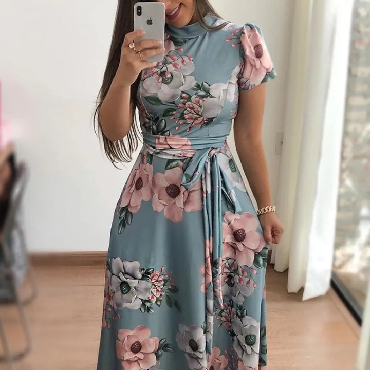 Melora Floral Long Sleeve Maxi Dress