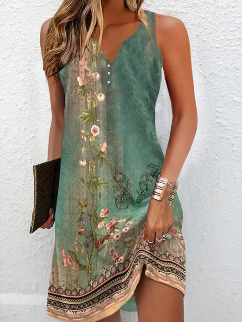 Elira Boho Mini Dress