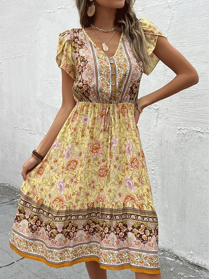 Meliora Blossom Midi Dress