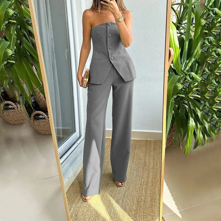 Alina - Graceful Sleeveless Set