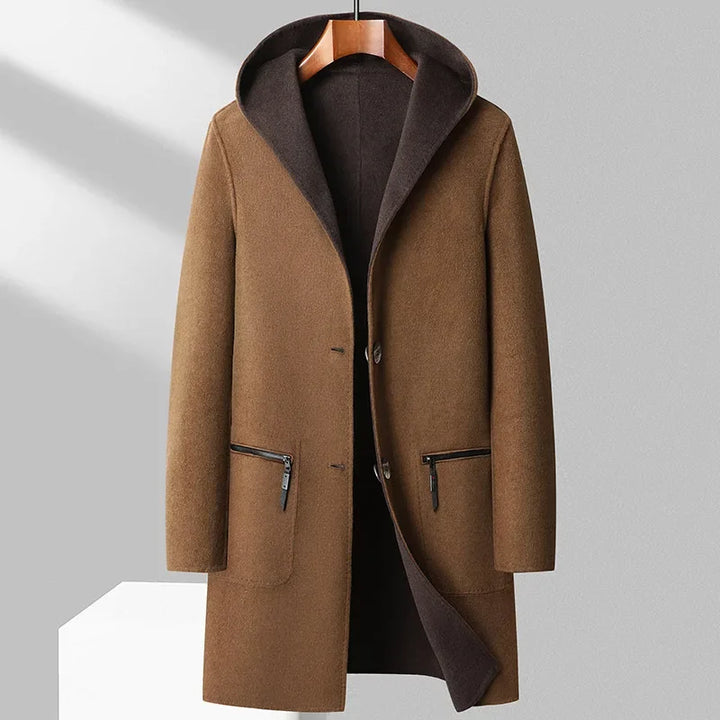 Charles Merino Wool Overcoat