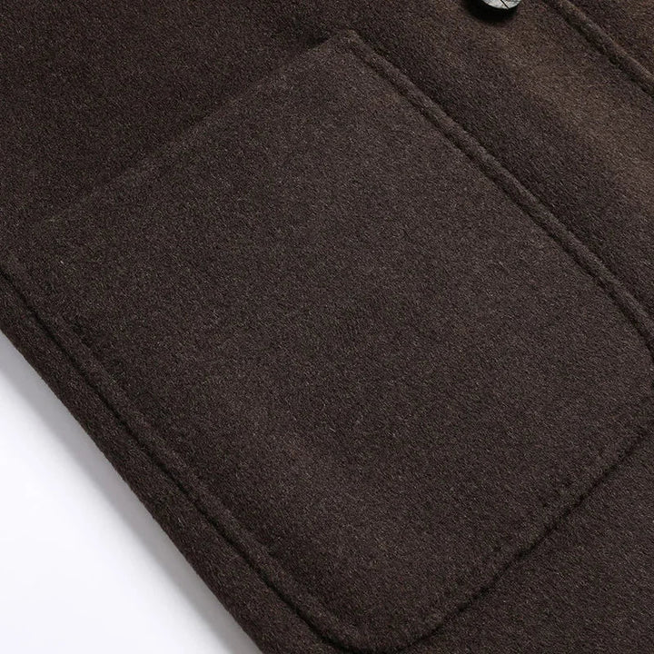 Charles Merino Wool Overcoat