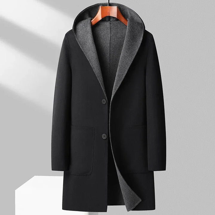 Charles Merino Wool Overcoat