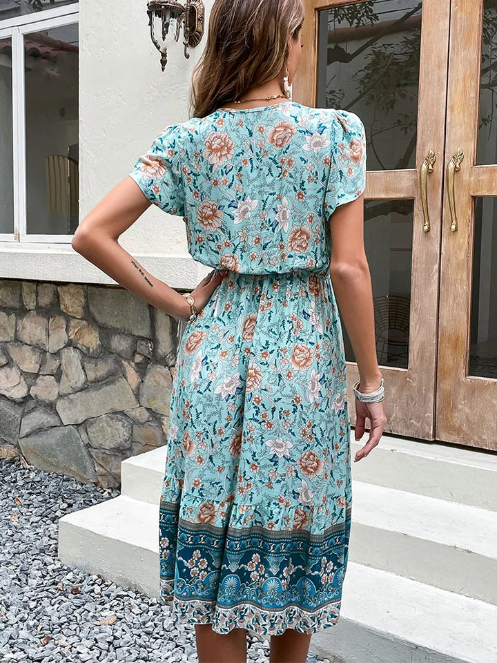 Meliora Blossom Midi Dress