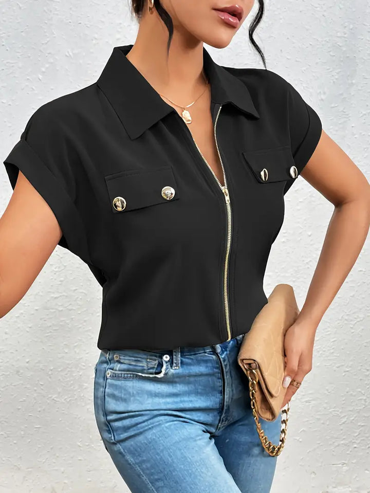 Isaline Short Sleeve Blouse