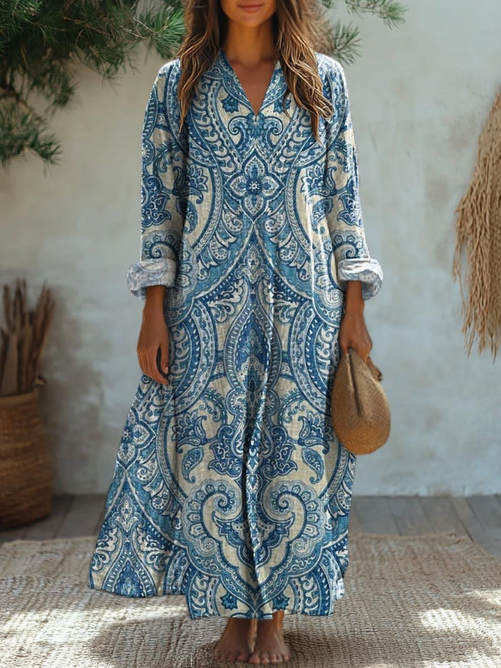 Maribelle Bloom Vintage Midi Dress