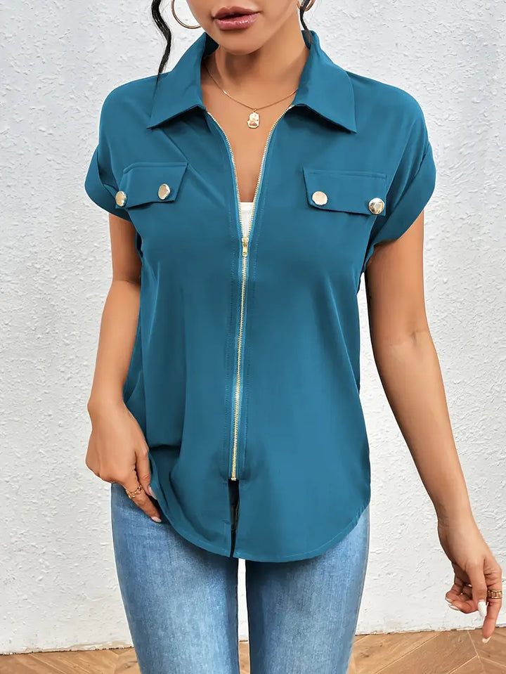 Isaline Short Sleeve Blouse