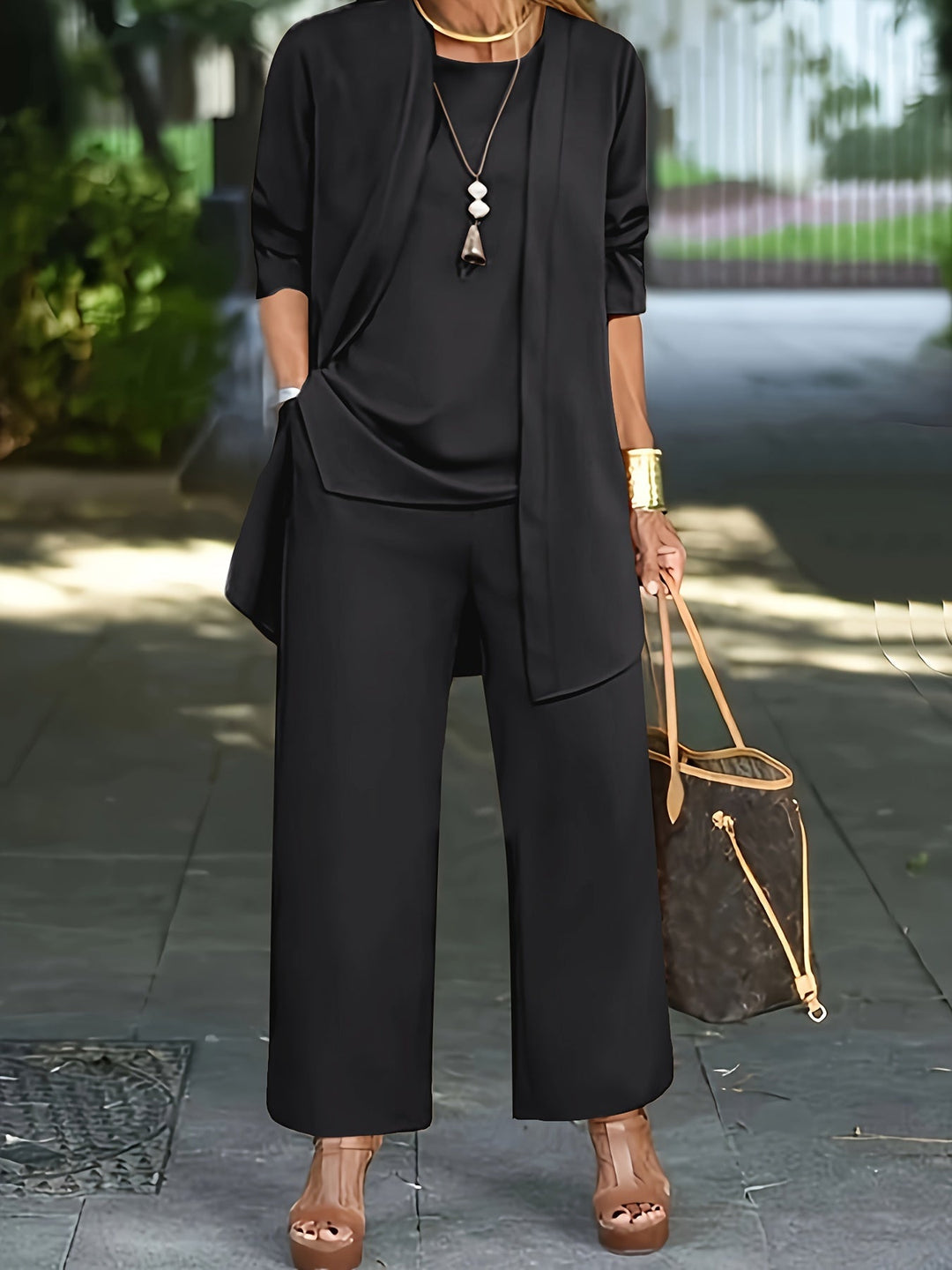 Delaney Stylish Chic Three Piece Set