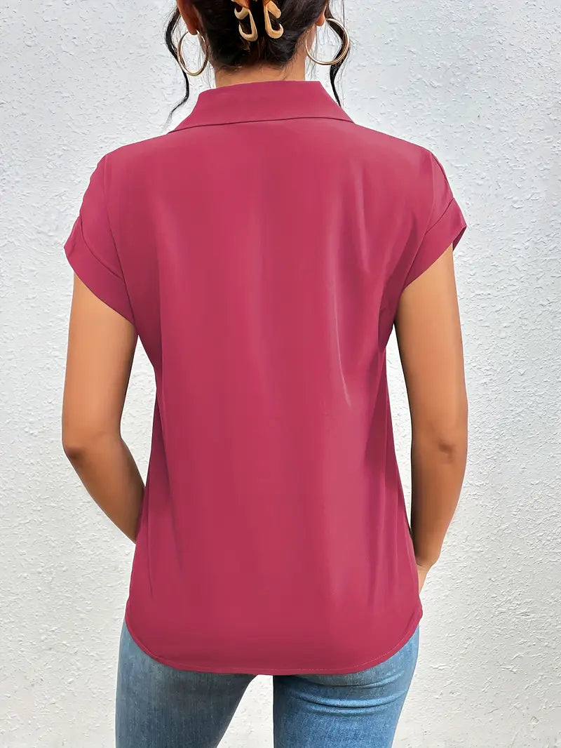 Isaline Short Sleeve Blouse