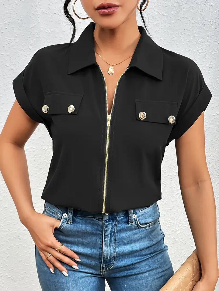 Isaline Short Sleeve Blouse