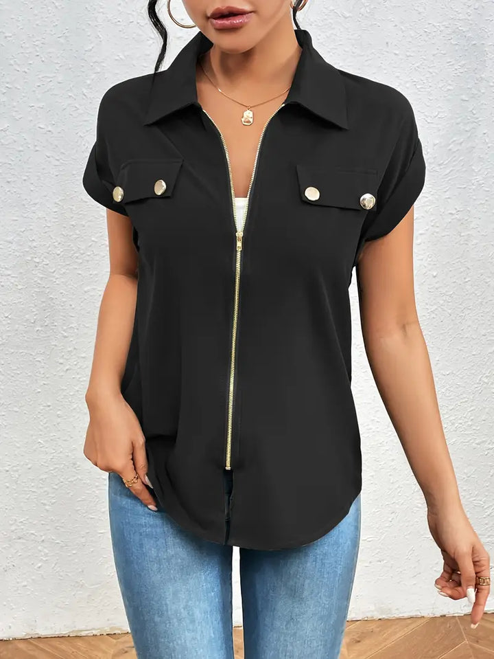 Isaline Short Sleeve Blouse