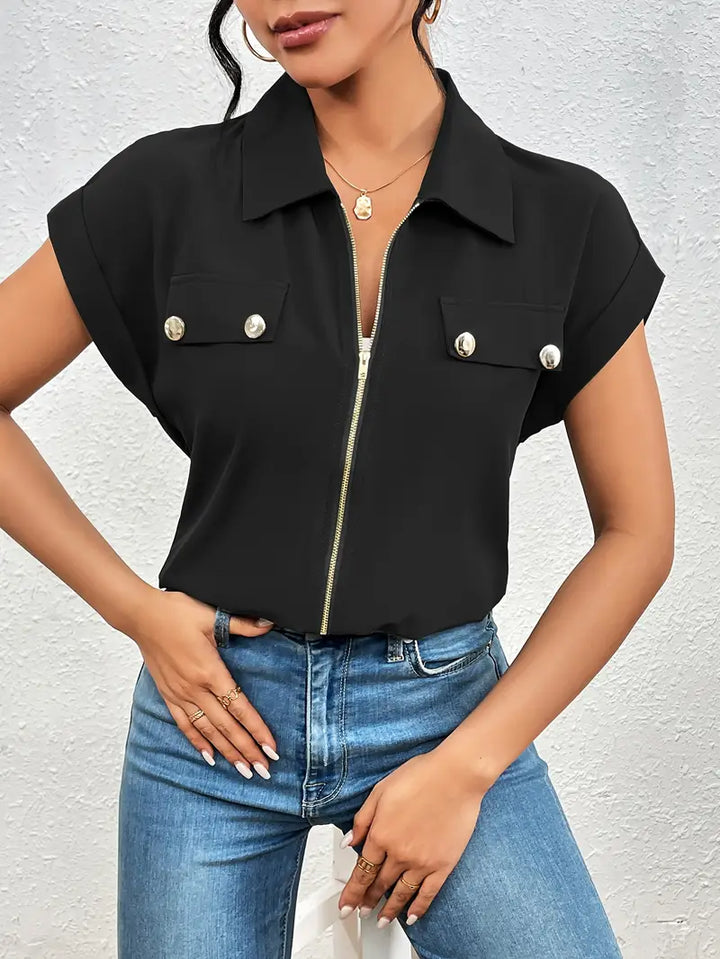 Isaline Short Sleeve Blouse