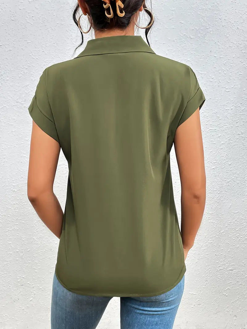 Isaline Short Sleeve Blouse