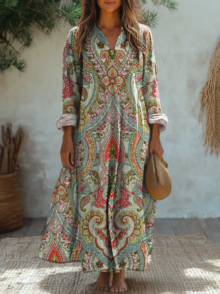 Maribelle Bloom Vintage Midi Dress