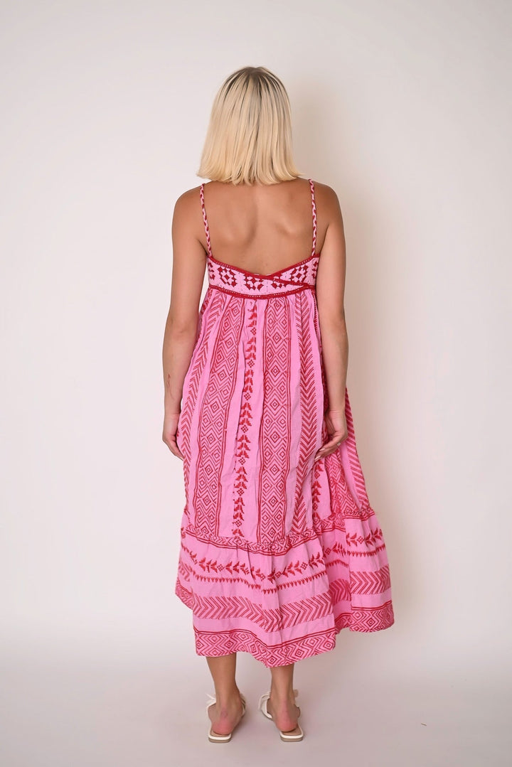 Zayana Bohemian Charm Maxi Dress