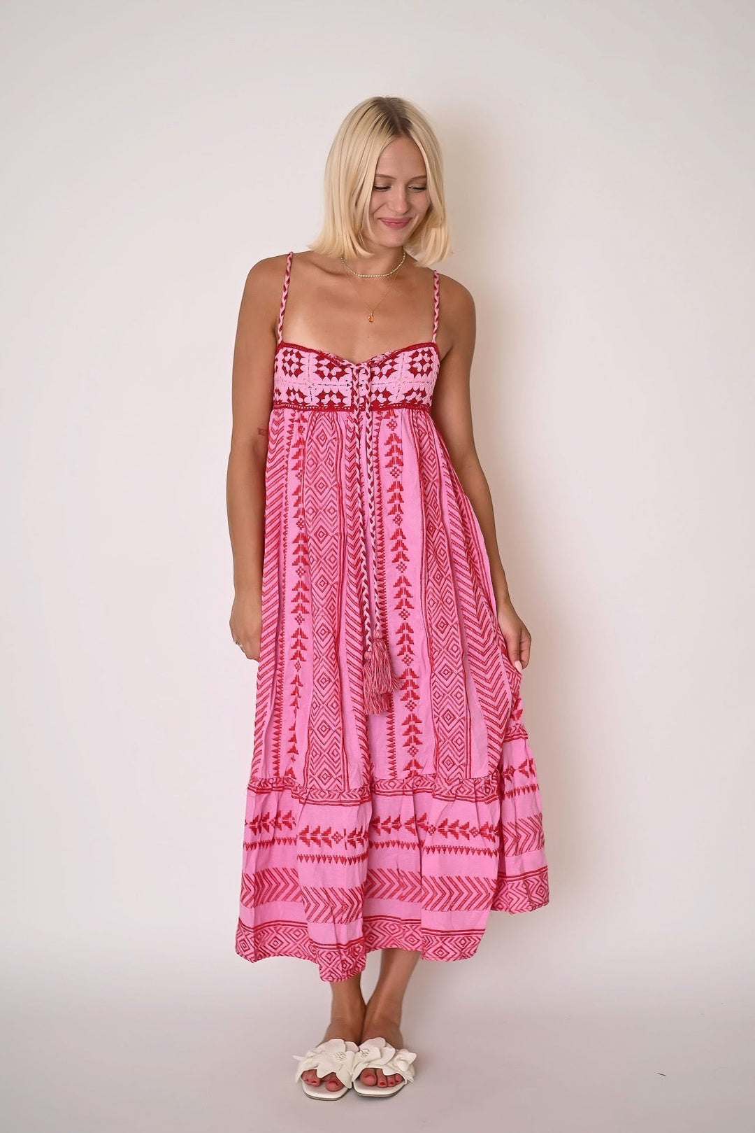 Zayana Bohemian Charm Maxi Dress